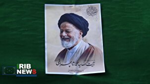 خداحافظی مردم با سیدِ خندان سمنان